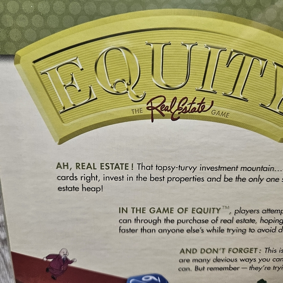 Equity The Real Estate Board Game - Strategy Game NIB - Picture 9 of 14